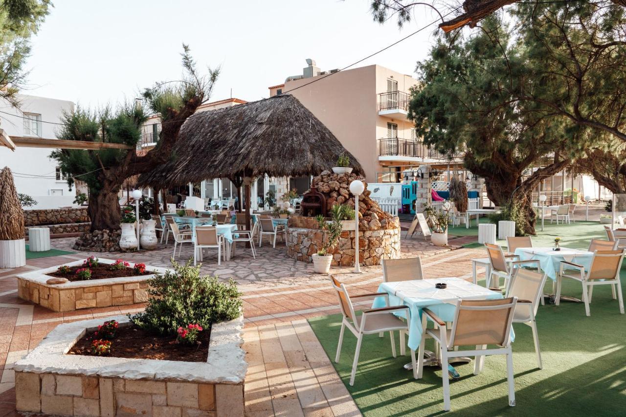 Troulakis Beach Hotel Agia Marina  Екстер'єр фото